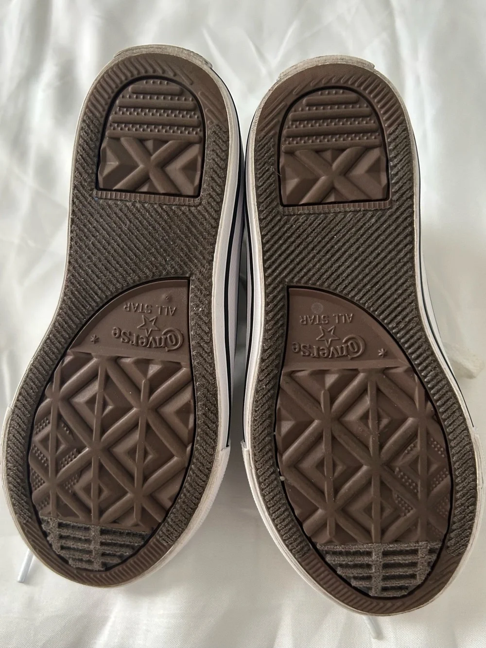 Converse Black & White High Top Sneakers